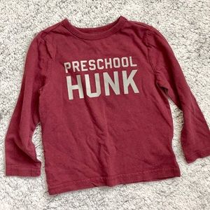 Preschool Hunk Long Sleeve